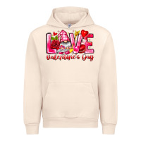 Sandshell Love Valentines Day Gnome Urban Hoodie - CowhideDigitalArt