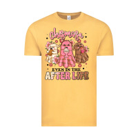 Vintage Mustard chismosa even in the after life Vintage Tee - MaliasSmallBusiness