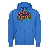 True Royal Senior 2023 basketball Zipper Hoodie - HowdyJamesFarm