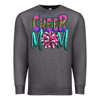 Charcoal Heather cheer mom Premium Sweatshirt - OliviaCreatesArt