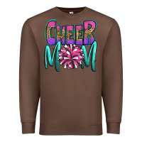 Chestnut cheer mom Premium Sweatshirt - OliviaCreatesArt