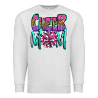 Oatmeal Heather cheer mom Premium Sweatshirt - OliviaCreatesArt