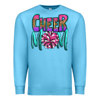 Ocean Blue cheer mom Premium Sweatshirt - OliviaCreatesArt