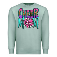 Seafoam cheer mom Premium Sweatshirt - OliviaCreatesArt