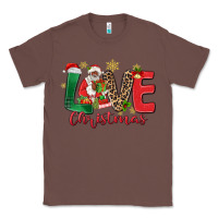 Chestnut love christmas black santa Classic Tee - MaliasSmallBusiness