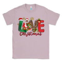 Lilac love christmas black santa Classic Tee - MaliasSmallBusiness