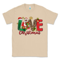 Mushroom love christmas black santa Classic Tee - MaliasSmallBusiness