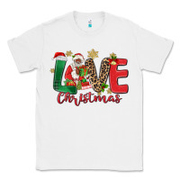 White love christmas black santa Classic Tee - MaliasSmallBusiness