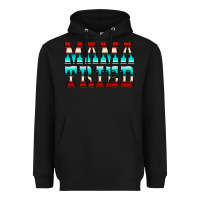 Black Mama Tried Serape Heavyweight Hoodie - CowCowDesign