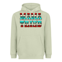 Matcha Mama Tried Serape Heavyweight Hoodie - CowCowDesign