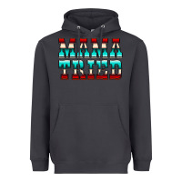 Smoke Mama Tried Serape Heavyweight Hoodie - CowCowDesign