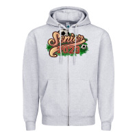 Heather Grey Senior 2023 Soccer Zipper Hoodie - HowdyJamesFarm