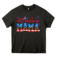 Asphalt all american mama Heavy Core Tee - AdoDesignShop