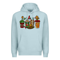 Blue Mist Mexican coffee cups Mexico Premium Hoodie - HowdyJamesFarm