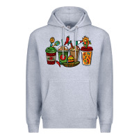 Heather Grey Mexican coffee cups Mexico Premium Hoodie - HowdyJamesFarm