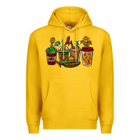Lemon Mexican coffee cups Mexico Premium Hoodie - HowdyJamesFarm