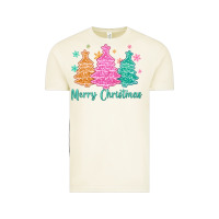 Vintage Arctic merry christmas glitter trees Vintage Tee - MaliasSmallBusiness