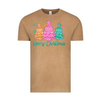 Vintage Camel merry christmas glitter trees Vintage Tee - MaliasSmallBusiness