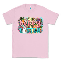 Bubblegum Pink Happy Easter Classic Tee - NancyCooperArtShop