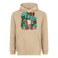 Mushroom Girl Mom Cow Flowers Heavyweight Hoodie - CowCowDesign