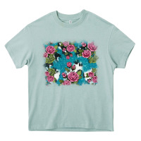 Arona v.drose glitter cowhide Heavy Core Tee - AdoDesignShop