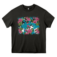Asphalt v.drose glitter cowhide Heavy Core Tee - AdoDesignShop