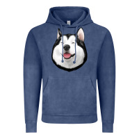 Vintage Denim Husky Vintage Hoodie - Jasminsmagicworld