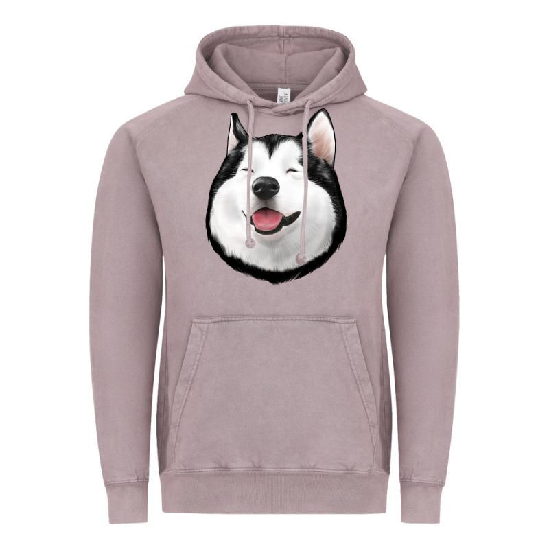 Husky Vintage Hoodie by Jasminsmagicworld | Teevron