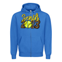 True Royal 2023 senior Softball Zipper Hoodie - HowdyJamesFarm