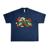 Navy Christmas Game Controller Urban Heavy Tee - MaliasSmallBusiness