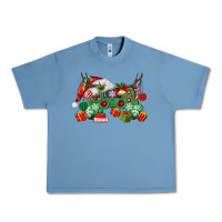 Pebble Blue Christmas Game Controller Urban Heavy Tee - MaliasSmallBusiness