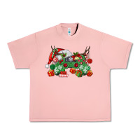 Salmon Christmas Game Controller Urban Heavy Tee - MaliasSmallBusiness