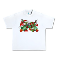 White Christmas Game Controller Urban Heavy Tee - MaliasSmallBusiness