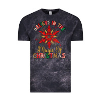 Cloud Black believe in the magic of christmas Vintage Tee - MaliasSmallBusiness