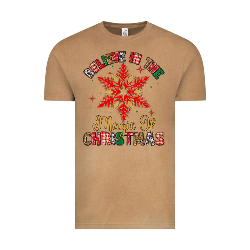 Believe In The Magic Of Christmas Vintage Tee by MaliasSmallBusiness | Teevron