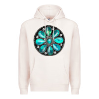 Pale Pink turquoise gemstone Premium Hoodie - JahusDesignShop