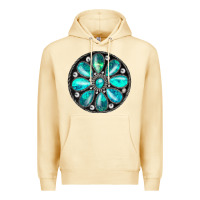 Pina Colada turquoise gemstone Premium Hoodie - JahusDesignShop
