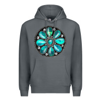 Rock turquoise gemstone Premium Hoodie - JahusDesignShop