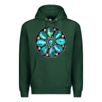Sports Green turquoise gemstone Premium Hoodie - JahusDesignShop