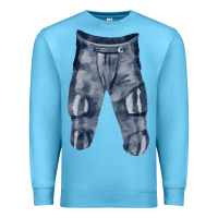 Ocean Blue football padded pant fa element Premium Sweatshirt - FaDigitalArtStudio