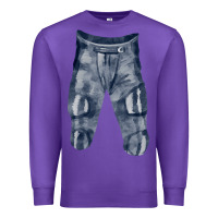 Purple football padded pant fa element Premium Sweatshirt - FaDigitalArtStudio