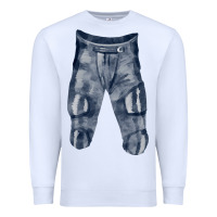 White football padded pant fa element Premium Sweatshirt - FaDigitalArtStudio