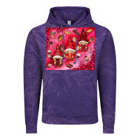 Cloud Purple gnomies with food Vintage Hoodie - NancyCooperArtShop