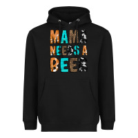 Black Mama Needs a Beer Heavyweight Hoodie - CowCowDesign
