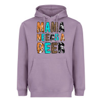 Lavender Mama Needs a Beer Heavyweight Hoodie - CowCowDesign