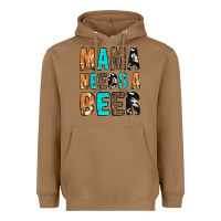 Toasted Coconut Mama Needs a Beer Heavyweight Hoodie - CowCowDesign