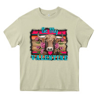 Mossy be my valentine with cow Heavy Core Tee - AdoDesignShop