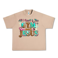 Burro all i need is the gym and jesus Urban Heavy Tee - JahusDesignShop