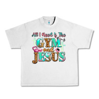 Lunar Rock all i need is the gym and jesus Urban Heavy Tee - JahusDesignShop