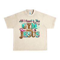 Sandshell all i need is the gym and jesus Urban Heavy Tee - JahusDesignShop